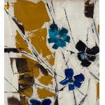 UNIDENTIFIED SIGNATURE, vase with flowers