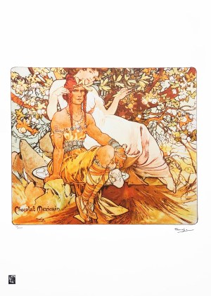 Alfons Mucha (1860 - 1939), Chocolat Mexicain