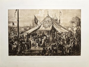 Jan Matejko (1838 - 1893), Potęga Rzeczypospolitej u zenitu - Złota wolność - Elekcya