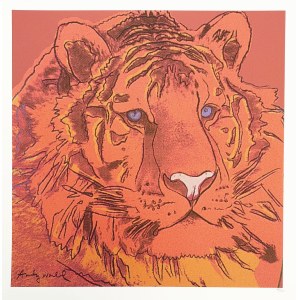 Andy Warhol (1928 - 1987), Sibirischer Tiger, aus der Serie ''Bedrohte Arten''