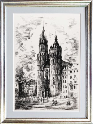 Andrzej Masianis (ur. 1974), Kraków w grafice, 2018