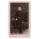 Białystok, photo by the Budryk Brothers, a boy in a uniform (028)