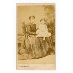 [The January Uprising and Emigration] Portrait of a Woman with a Child, photo by A. Czajkowski (037)