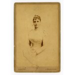 Druskininkai, photo by De Chodźko, an elegant woman, office photos (167)
