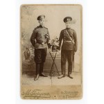Zambrów, photo by M. Gordon, two soldiers, office photo (177)