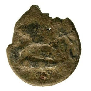 Skythie, Olbia, litá bronzová socha (400–350 př. n. l.) (701)
