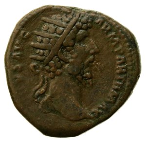 Roman Empire, Lucius Verus (161–169 CE), Dupondius (166 CE) (734)