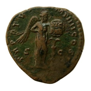 Roman Empire, Lucius Verus (161–169 CE), Dupondius (166 CE) (734)