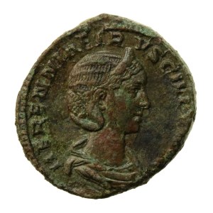 Roman Empire, Herennia Etruscilla (249–251 CE), sestertius (759)