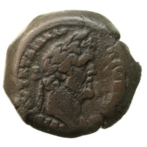 Rzym Prowincjonalny, Aleksandria, Antoninus Pius (138-161 n.e.), Brąz (156-157 n.e.) (791)