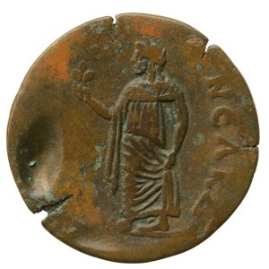 Provincial Rome, Alexandria, Hadrian (117–138 CE), Bronze (134–135 CE) (793)