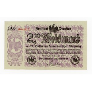Allemagne, Prusse, 2,10 Goldmark, 1923 (232)