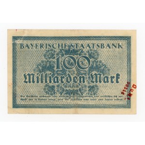 Niemcy, Bawaria, 100 miliardów marek 1923 (239)