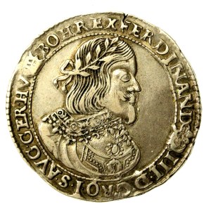 Austria, Ferdinand III, 1/2 thaler, 1653. Krzemnica (503)