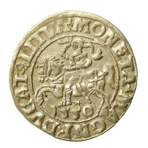 Sigismund II Augustus, Half-Grosz, 1550, Vilnius - LI/LITVA (552)
