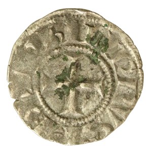France, Louis IX the Saint, Tournai denarius. Tours, undated (553)
