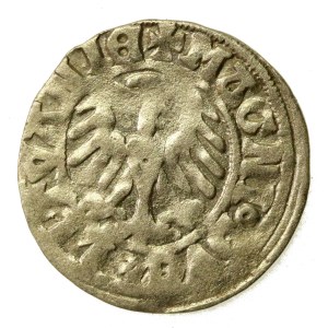 Alexander Jagiellon, Half-grosz, Vilnius—Renaissance. ALEXANDR. Rare (570)