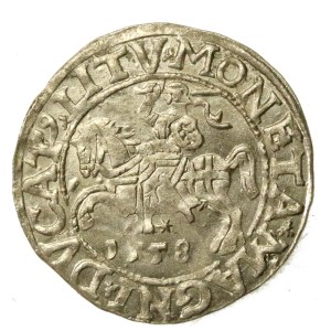 Zygmunt II August, Półgrosz 1558, Wilno - LI/LITV (654)