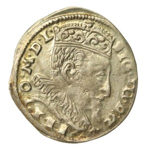 Sigismund III Vasa, 1595 trojak, Vilnius, CHALECKI (658)