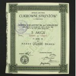 Strzyżów Sugar Refinery, S.A., 5 × 5,000 marks (280a)
