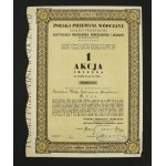 The Polish Vodka Industry, Series IV, 100 zlotych. Registered shares, 1937 (284a)