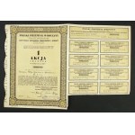 The Polish Vodka Industry, Series IV, 100 zlotych. Registered shares, 1937 (284a)
