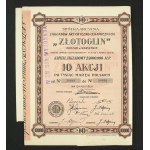 "Złotoglin" Art and Ceramics Works, Joint-Stock Company, 10 x 1,000 marks (285a)