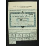 "A. Piasecki" S.A. Chocolate Factory, 100 zlotych, 1933 (303a)