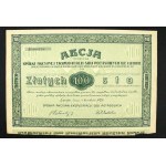 Potassium Salt Mining Joint-Stock Company, Lviv, 100 zł, 1929 (305a)