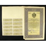 Austrian Treasury Bond, 10,000 crowns, 1916 (327a)