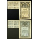 IV Austrian 5.5% War Bond, 1,000 and 5,000 crowns, 1916. Set of 2 (332a)