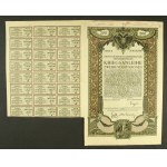 III Austrian 5.5% War Loan, 100 and 200 crowns, 1915. Set of 2 (334a)