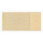 Donation: Central Committee on Unemployment; Form, control number with a prefix and seven zeros; 5 zł (352)