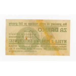 Kraków; Śmiechowski; Gift certificate for Paradise soap (381)
