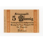 Grodzisk Wielkopolski/Graetz; Stadt; 1917; 5 Pg (382)