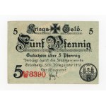 Zielona Góra/Gruenberg; City; 1917; 5 Pf (393)