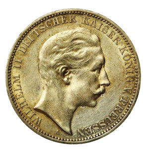 Germany, Prussia, Wilhelm II, 3 marks, 1911 (684)