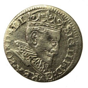 Zygmunt III Waza, Trojak 1595, Ryga. Nienotowany (1017)