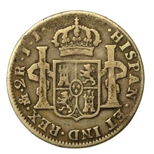 Hiszpania, Ferdynand VII, 2 reale, 1813 (1062)