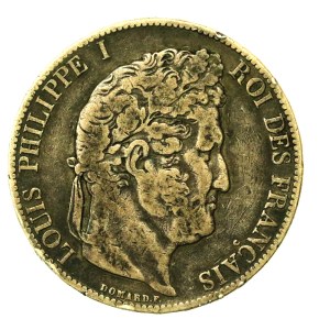France, Louis-Philippe Ier, 5 francs 1847, Paris (1078)