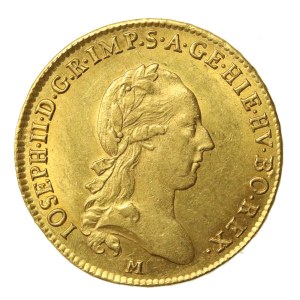 Włochy, Józef II, souverain (sovrano) 1786 M, Mediolan (1087)