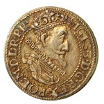 Sigismund III Vasa, Ort 1614, Gdańsk - dot above the paw - Very nice (1101)