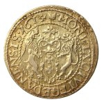 Sigismund III Vasa, Ort 1614, Gdańsk - dot above the paw - Very nice (1101)