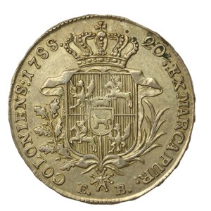Stanisław August Poniatowski, półtalar 1788 EB, Warszawa (1110)