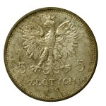 Second Polish Republic, 5 zlotych, 1930, "Sztandar" (1143)