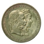 Austria, Franz Joseph I, 2 wedding gulden, 1854, Vienna (1156)
