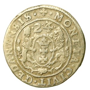 Sigismund III Vasa, Ort 1624, Gdańsk (1244)