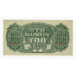 Cecoslovacchia, 100 corone 1944 (1523)
