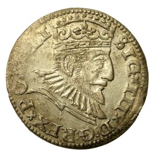 Zygmunt III Waza, Trojak 1592, Ryga (1647)