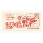 Solidarity, 100 zlotych donation token, 1985 (1546)